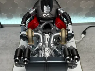 V12 Twin Turbo Engine in 1/6 Scale