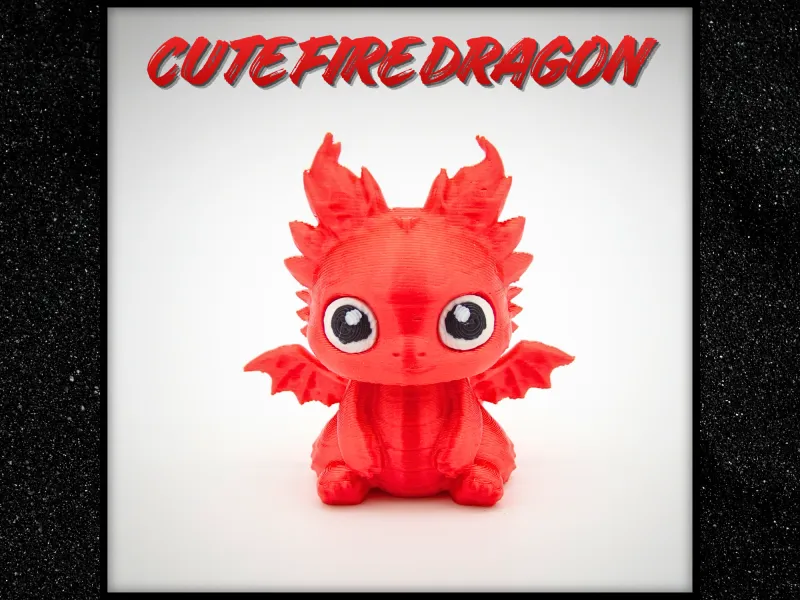 Süßer Feuerdrache