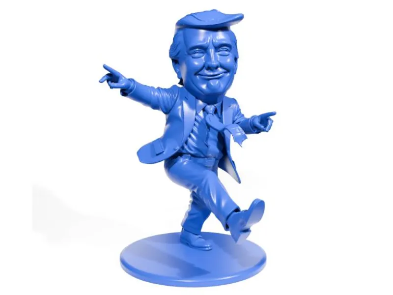 Donald Trump dansând