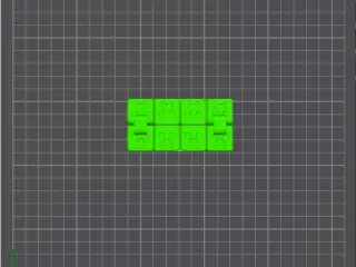 Luna Print One Color Creeper Fidget Cube Toy