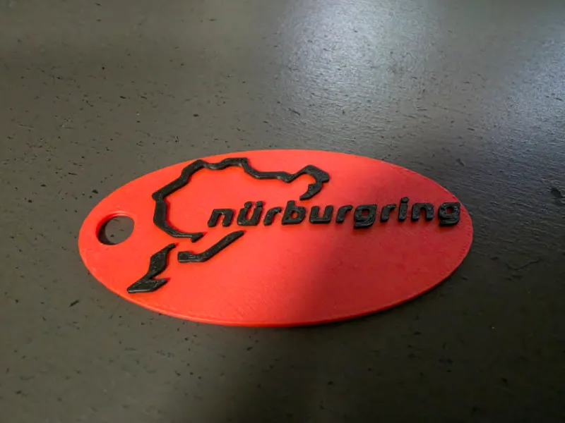 Nurburgring keychain
