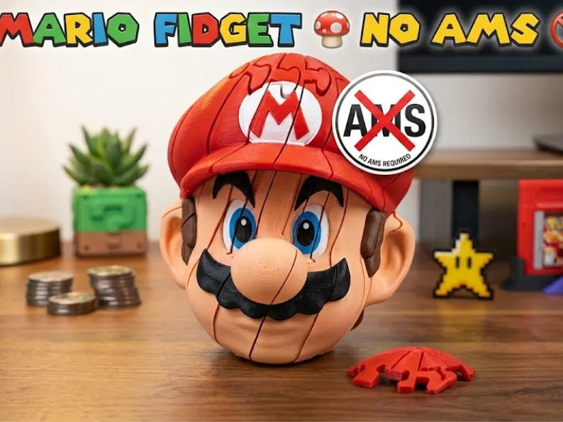 🍄 لعبة ماريو أحجية فيدجيت 🌟 [لا حاجة لـ AMS!]