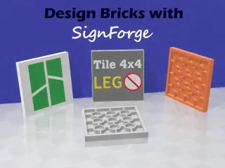 Tile 4x4 - Make own Bricks