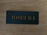 Nameplate, Name Tag Model "Robert"-0