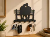 Couple’s Quiet Moment Key Rack-0