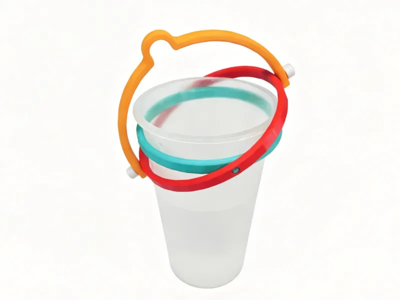 Stabilizing Gyroscopic Bubble Tea Cup Handle