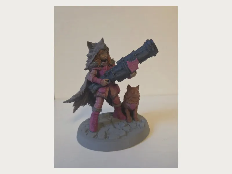 Nuna Sunspark – Wildfire Gunner | ファンタジー・射手 STL