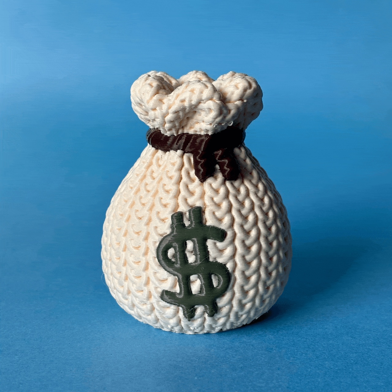 Bolsa de Dinheiro Tricotada-0