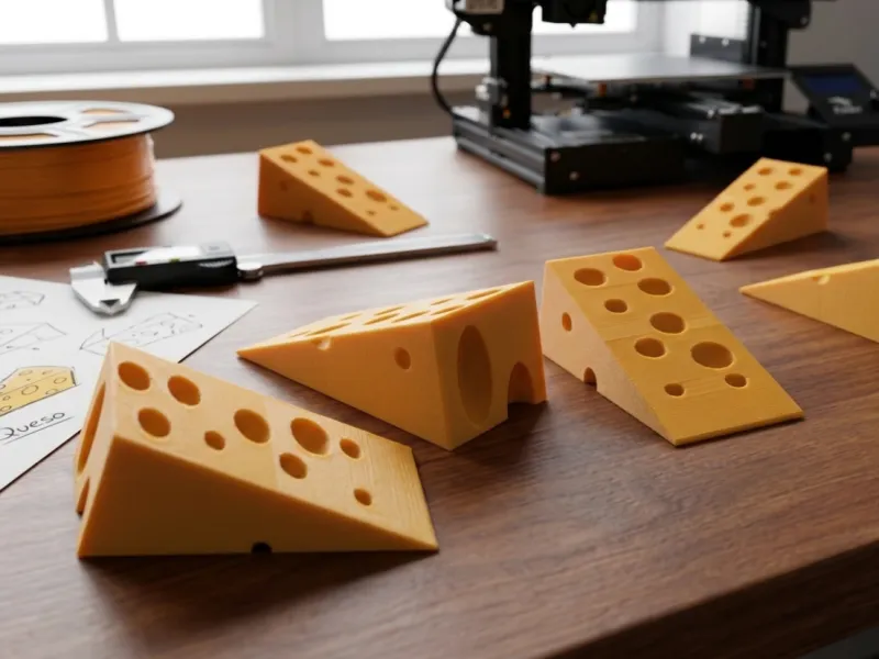 Tope de Puerta de Queso / Cheese Doorstop