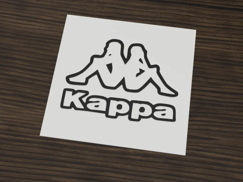 Kappa Omini Sportswear Logo Stencil