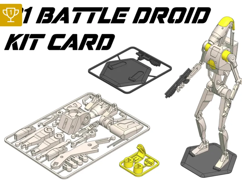 B1 battle droid spare pars star wars