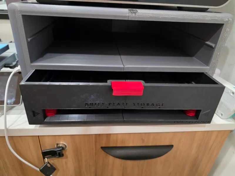 Drawer with Build Plate Storage For CFS Stand