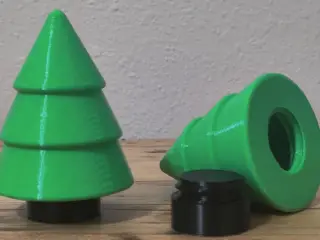 Christmas Tree Container/Secret Compartment