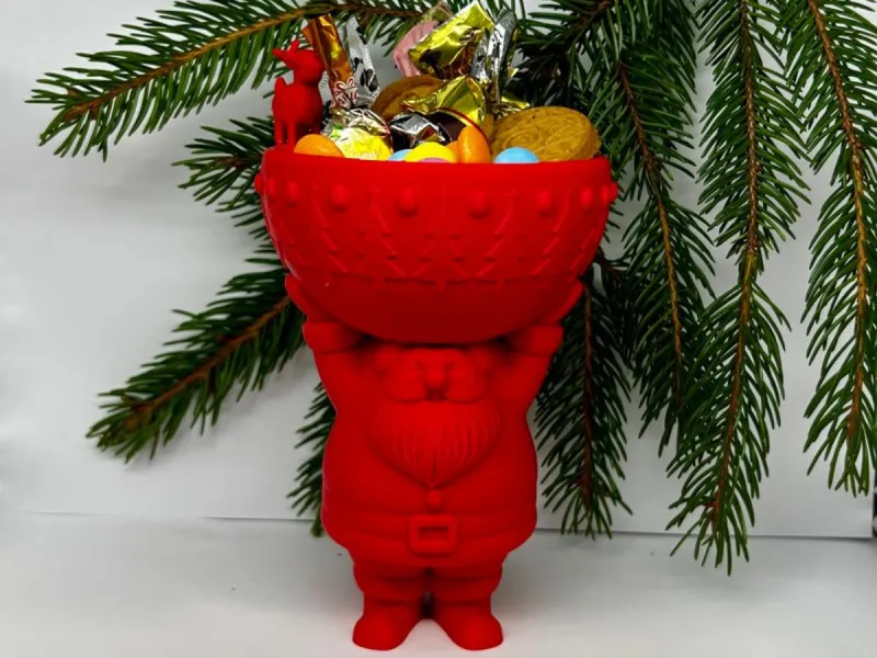 Weihnachtsmann-Schale
