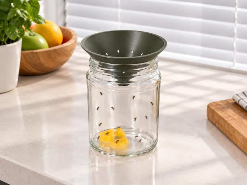 FAST FRUIT FLY TRAP FUNNEL