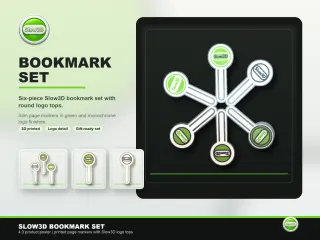 Slow3D  Bookmark Set
