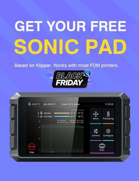 I'd love the Sonic Pad for my Ender3 S1 Pro. It would make a