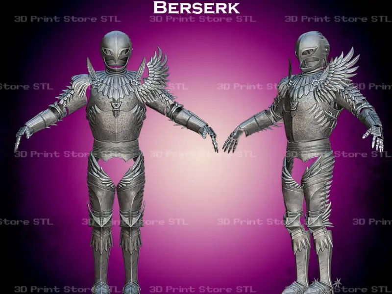 Griffith Armor Cosplay Berserk - STL File