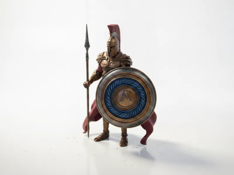 Spartan Warrior Figurine Fantasy 3D Printable