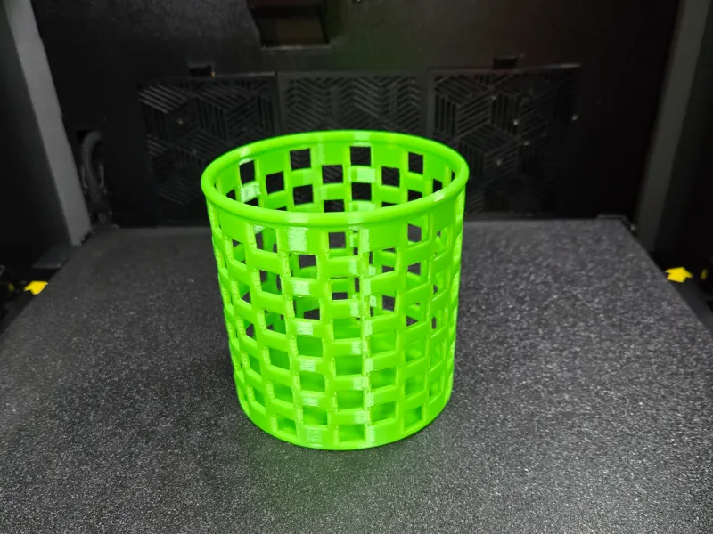 Becher Viereck für Stifte oder als Lampe oder...?