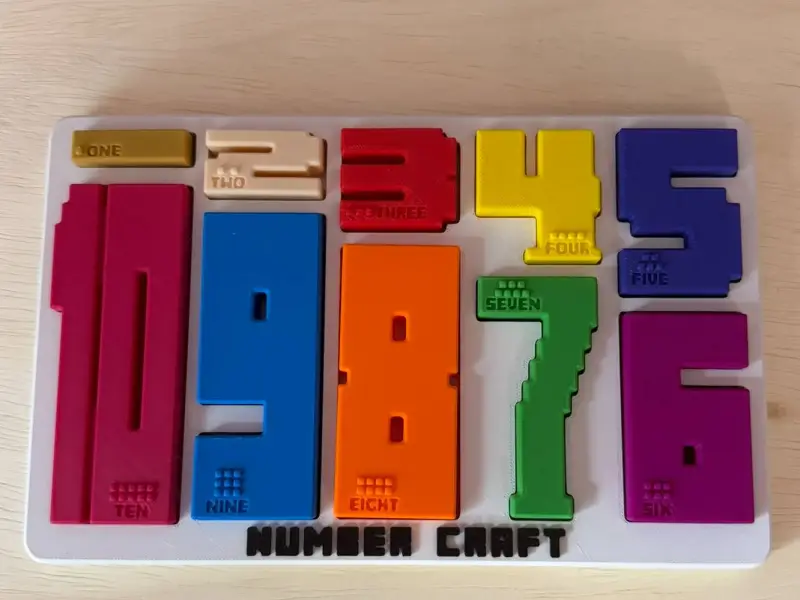 Number Craft : Stapeln, Lösen und Bauen