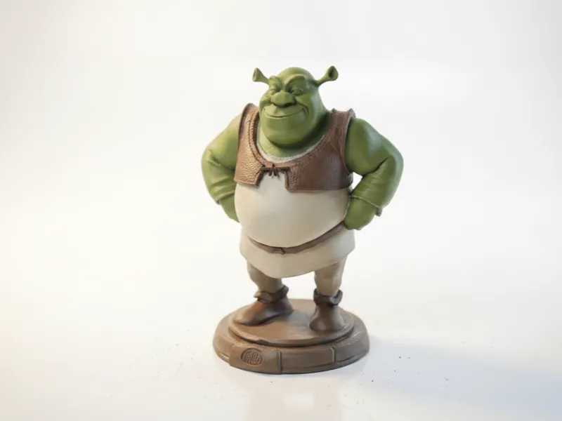 Statuetta Fantasma di Shrek, Personaggio dei Cartoni Animati Stampabile in 3D
