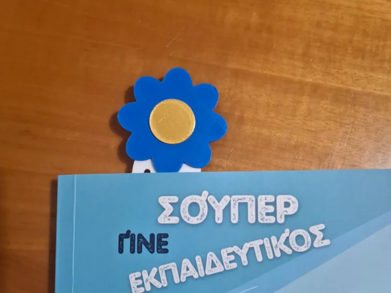 Flower Bookmark