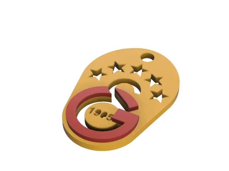 Galatasaray Anahtarlık 5 YILDIZ 2025 GS