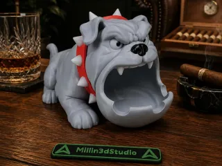 Bulldog Ashtray