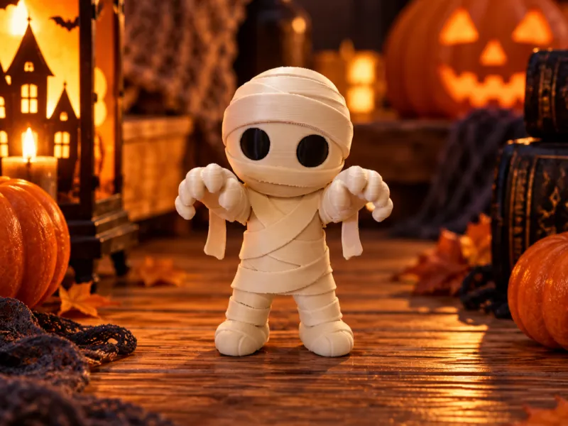 Cute Mummy – Halloween Decoration 👻🧻