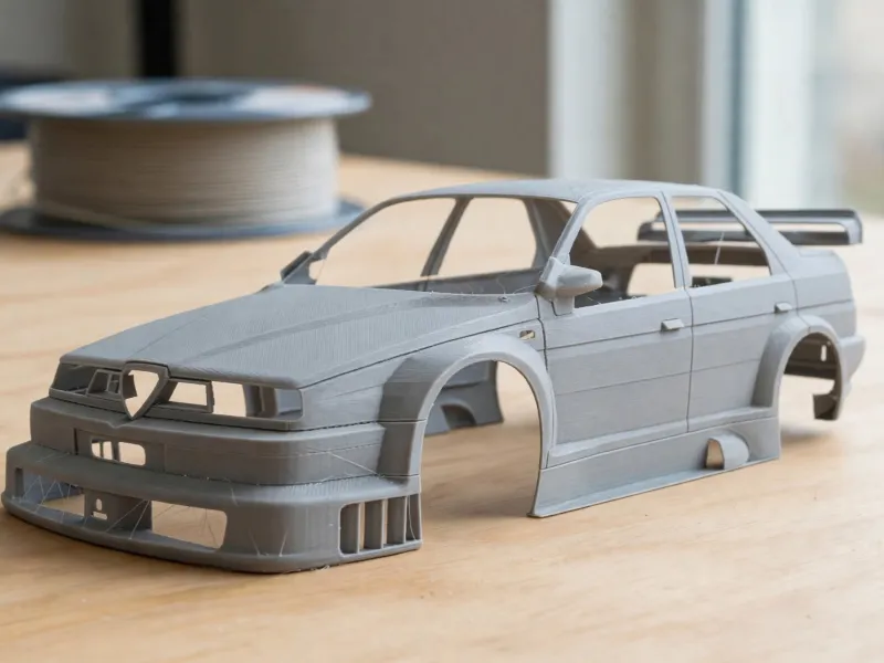Carrosserie de voiture de course de tourisme Alfa Romeo 155 V6 TI – Imprimable en 3D