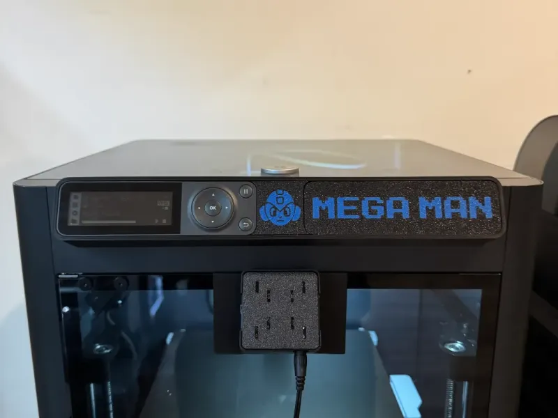 Mega Man Bu Nameplate