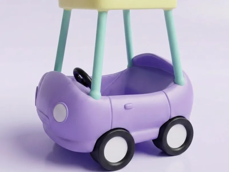 Auto abuelitas Bluey