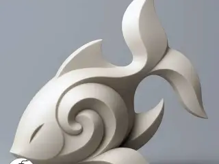 Escultura decorativa PEZ