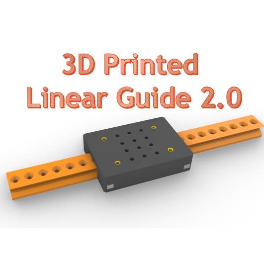 3D Printer Files | 3MF File | 3D Printed Linear Guide 2.0 | Creality Cloud