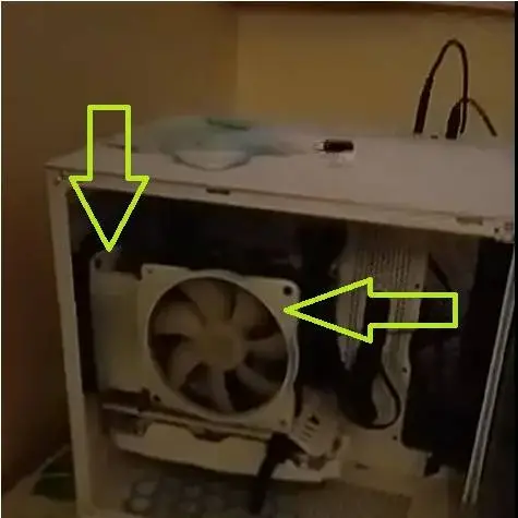 pc custom fan pc case pc gaming part