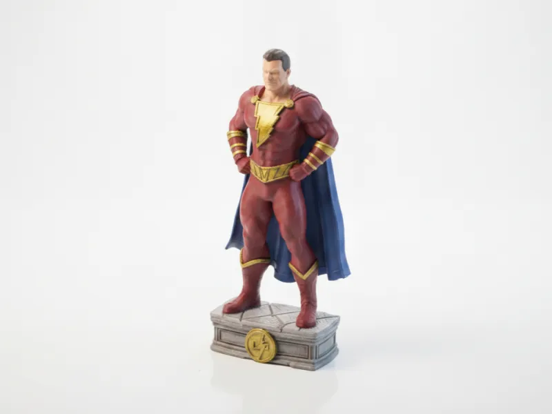 Shazam Figurine DC Comics Superhero 3D Printable
