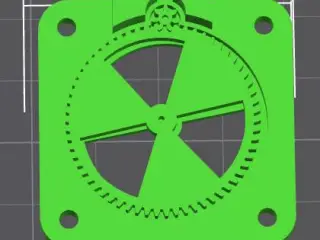Mecanismo hermetico de ventilador 40x40