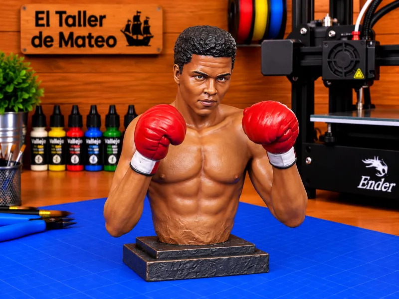 Muhammad Ali – Légende de la Boxe – L'Atelier de Mateo