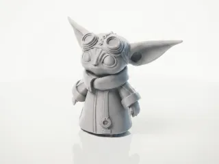 Mechanic Grogu Figurine Star Wars 3D Printable