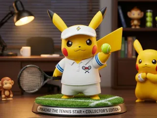 Tenista Pikachu