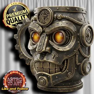 Steampunk Robot Mug ❤️