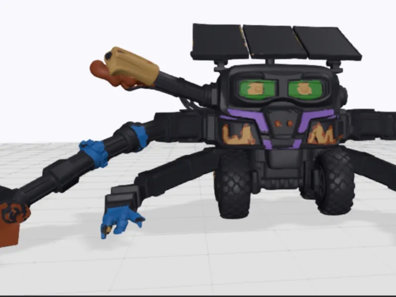 Solar Powered Archeology Bot 2