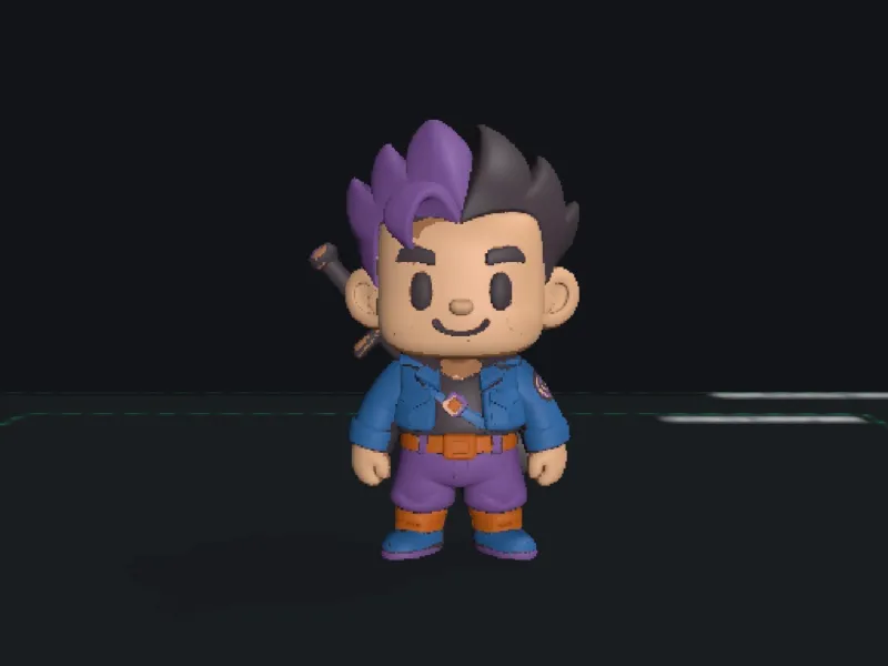 Trunks Dragonball Z Figur