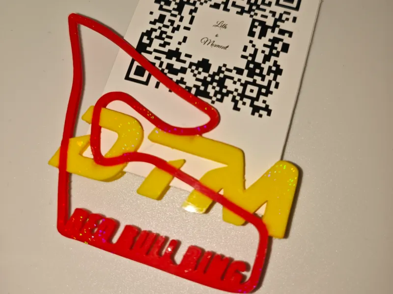 DTM Red Bull Ring Kühlschrankmagnet