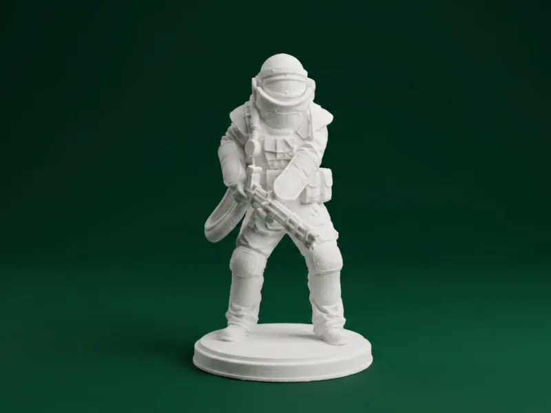 Zware Wetenschapper – Rust 3D-model