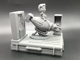 Nuck-A-Bull Fallout Diorama