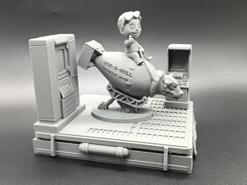 Nuck-A-Bull Fallout Diorama