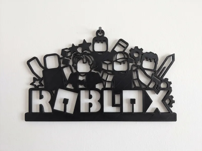 ป้าย Roblox / งานศิลปะติดผนัง
