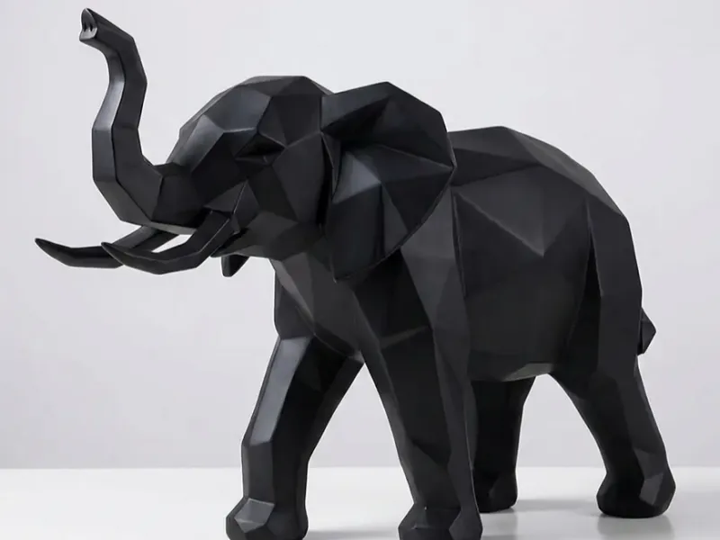 Elefant, Polygon Design